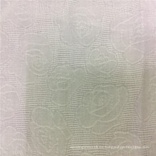 Patrón de flores 100% tela Jacquard Dobby